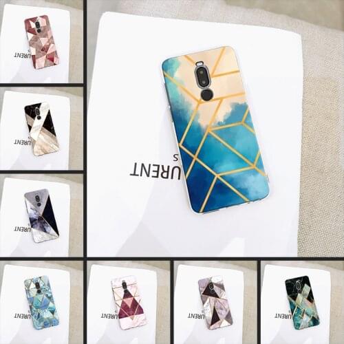 Soft Aesthetic Marble Luxury Diamond For Meizu X8 M10 Note 8 9 16Xs 16s 17 Pro 16T Back Cover Phone Case Silicone Transparent