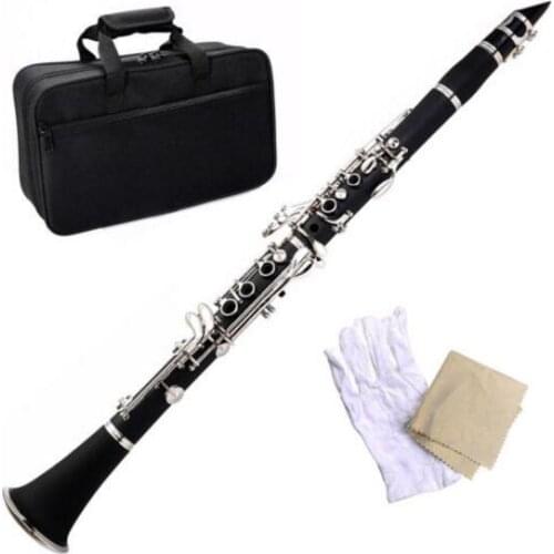 New Brand New Professional School Band Black Blue Green Purple Red White Bb 17 key Clarinet