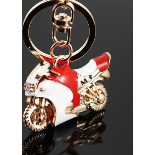 NEW motor scooter key creative motorcycle key chain Gentleman personality keyring jewelry bag keychains man wholesale