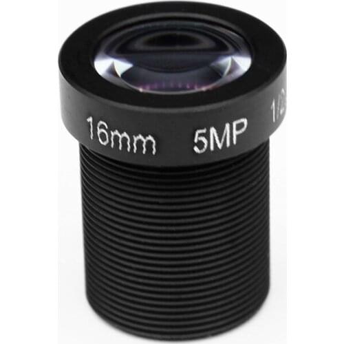 10PCS HD 1/2.5" 5mp 16mm cctv lens IR Board M12x0.5 view 50m MTV Lenses for Security IP Camera