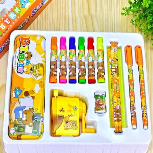 Christmas children gift set kindergarten pupils gift learning stationery set