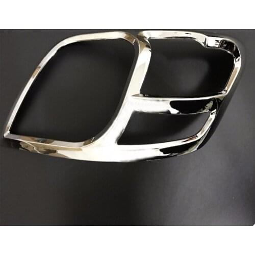 Fit For Toyota hilux accessories ABS chrome design headlight cover for toyota hilux vigo 2012 2013 2014 car parts