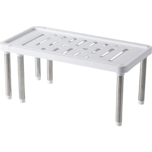 Portable Multifunction Bathroom Stainless Steel Space Saving Closet Organizer Home Kitchen Bedroom Storage Shelf Cabinet Holders