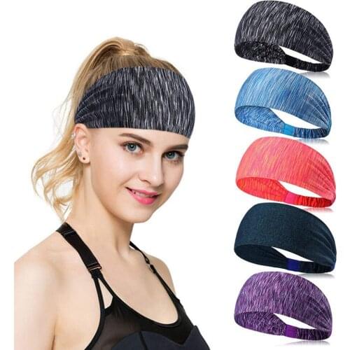 Band Yoga - Elastic for Gym for Men / Hair Casual Women Headband Sport Sweatband