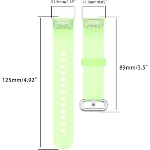 24BB Release Easy Wristband for for Mi Watch Lite/Redmi Watch Replacement Soft Silicone Transparent Watch Band Strap-Choose