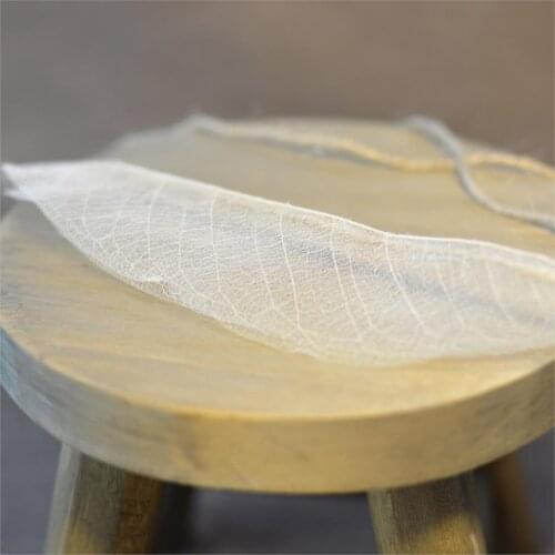 Retro Ecology One Leaf Bodhi Baby Flower Newborn Photography Head Flower Hair Props Original Handmade