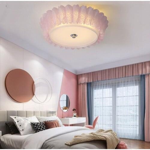 Nordic Atmosphere Acrylic LED Ceiling Lamp Living Room Lamp Bedroom Lamp Modern Lamp Bedroom Furniture Lights for Room