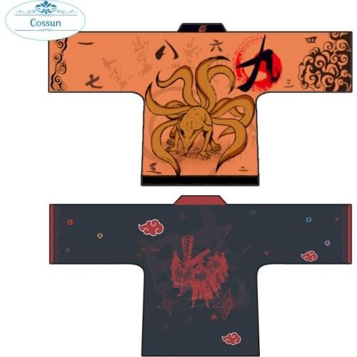 COSSUN Nanoto Japanese kimono cardigan traditional cosplay streetwear Chiffon Yukata Halloween Cardigan Coat Sleepwear Tops