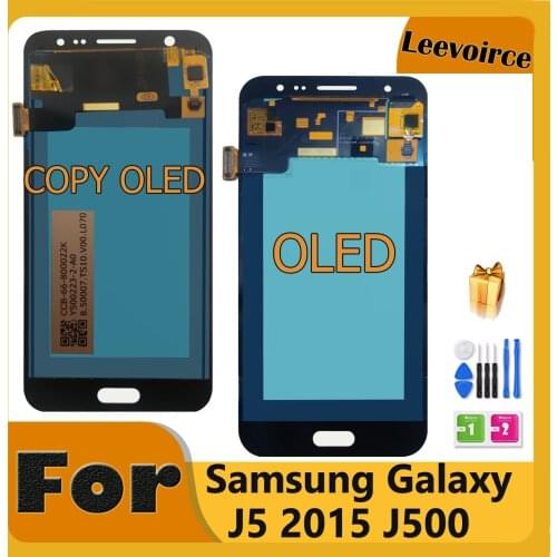 LCD Display For Samsung Galaxy J5 2015 J500 J500F J500FN J500H J500M Touch Screen Digitizer Assembly LCD For Samsung J500 + Tool