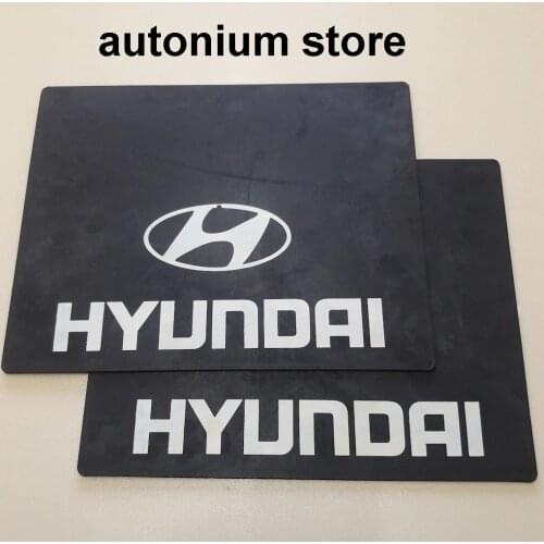 1 Pair Rear Left Right Mud Flap Mudflap for Hyundai H100 Truck Porter 1997-2004