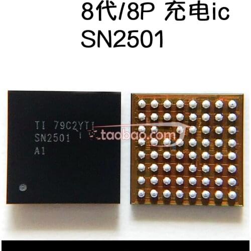 10pcs/Lot NEW SN2501A1 SN2501 U3300 63pin TIGRIS T1 Charging Charger IC Chip for 8 8plus X