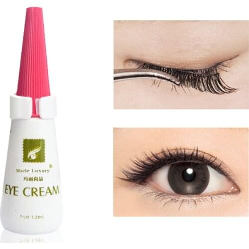12ML Professional High Quality Quick Dry False Eyelash Glue Long Lasting Waterproof False Eyelashes Makeup Cosmetic Tools