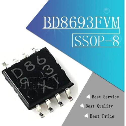 2PCS BD8693FVM-HVTR SSOP-8 BD8693FVM SSOP D8693 D86 BD8693 SSOP8