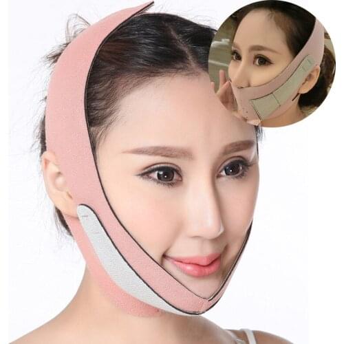 200pcs / lot Face Lifting Belt Facial Slimming Mask Slim Double Chin Massager Skin Care