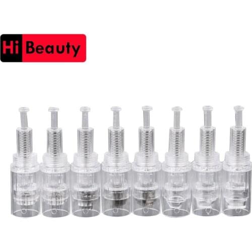 5/10/30/50/100pcs 10mm Screw Tattoo Cartridges Microneedling Needles Microneedle Tip For MTS Derma Micro Nano Tattoo Needles