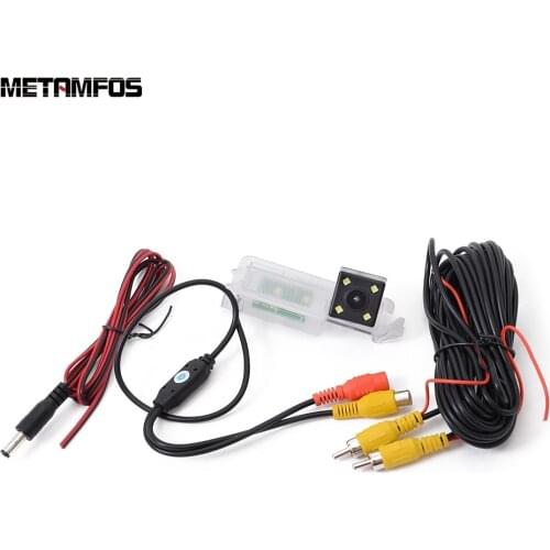 Car Rearview Camera For Jeep Compass 2017 2018 Wide Angle Waterproof HD Night Vision Backup Parking Reverse Assistant