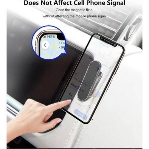 Car Accessories Interior 360 Degree Rotatable Car Phone Holder Dashboard Universal Mount Dash Bracket Magnetic Phone Holder