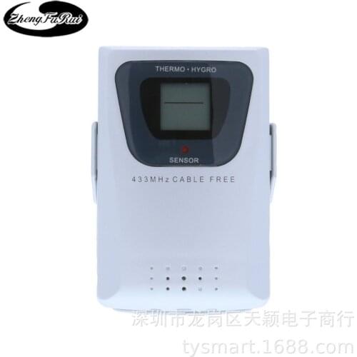 Wireless temperature and humidity detector Digital thermometer and hygrometer remote sensor Greenhouse agricultural warehouse