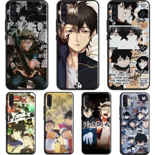 Asta Yuno Grinbellor Black Clover For Samsung A21S A20e A02S A20 A40 A50 A70 A12 A32 A42 A52 A72 A31 A41 A51 A71 Phone Case