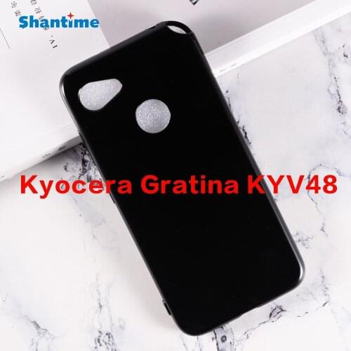 For Kyocera Gratina KYV48 Gel Pudding Silicone Phone Protective Back Shell For Kyocera Gratina KYV48 Soft TPU Case