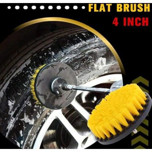 Electric Cleaning Brush Power Scrubber Brush For Household Bathroom Bathtub Floor Car Tire Wheel Brush Drill Brush Cleaner Kit