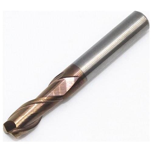 Milling Cutter 2 Blade HRC55 D8X20LXD8X60L 8MM 60MM Length Standard Endmills Tungsten Steel CNC Machine End Mill For Milling