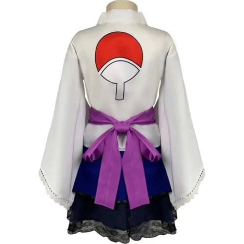 Sasuke Uchiha Cosplay Costume Outfit Dress Halloween Carnival Suit