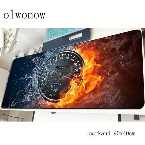 Speedometer mouse pad car 900x400x2mm mousepads gaming mousepad gamer locked edge mouse pads keyboard pc pad