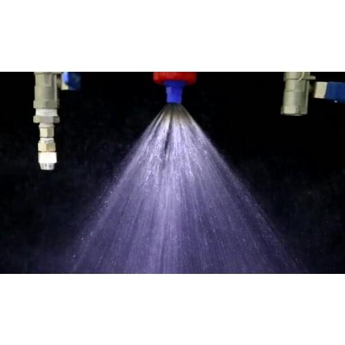 Hot sales adjustable ball double clip eyelet spray nozzle