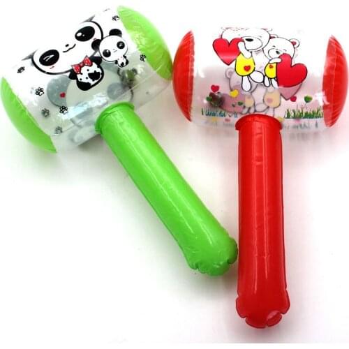 Cartoon inflatable hammer pvc hammer inflatable small hammer inflatable toy kid toy kindergarten gift prize