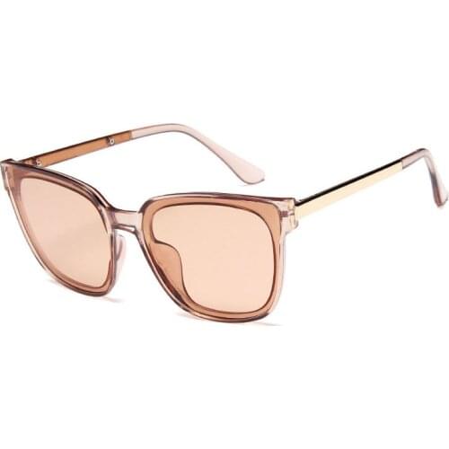 Fashion New Women Sunglasses Luxury Brand Designer Vintage Women Square Sun Glasses Ladies Shades Eyewear Oculos De Sol