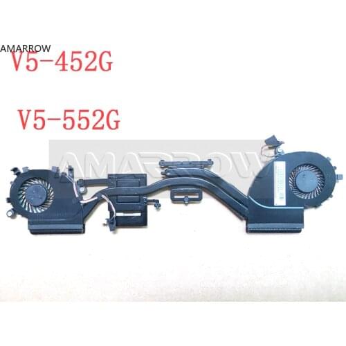 Original For Acer Aspire V5 V5-452 V5-452G V5-552 V5-552G Heatsink Cooling Fan