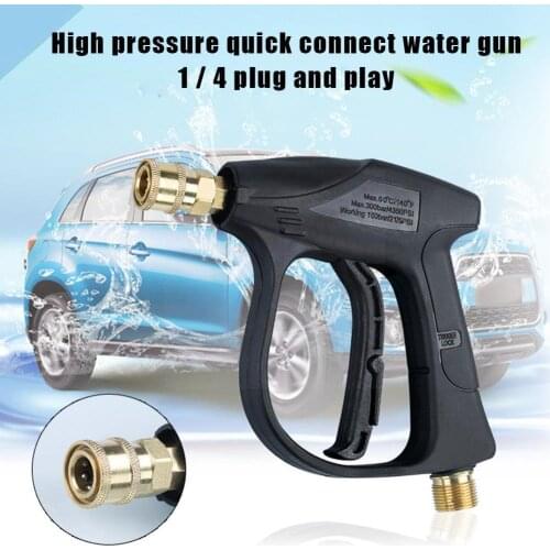 Car Washer Gun High Pressure Water Guns Quick Connection Water Tools Jet Washing Cleaning Adapter Car Pressure Gun T5V4