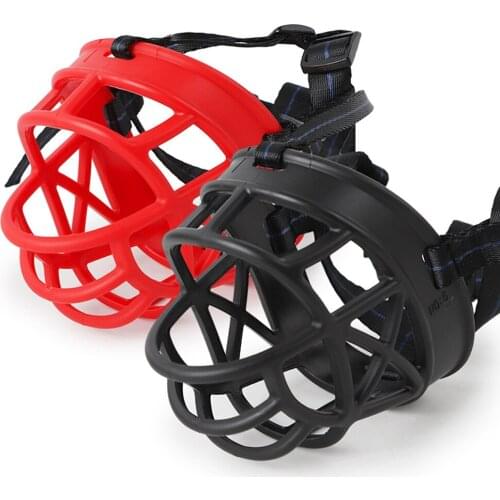 Pet Muzzle Plastic Anti Bark Bite Mouth Straps Mouth Training Mask Muzzle for Dog Products Pet Muzzles Dropship