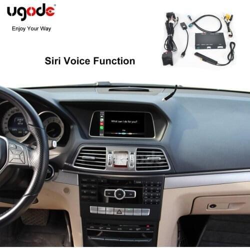 Ugode wireless Car play carplay inerface box For Apple iOS Android Auto mobile for Benz C E GLA ntg4.5 OE Radio Screen