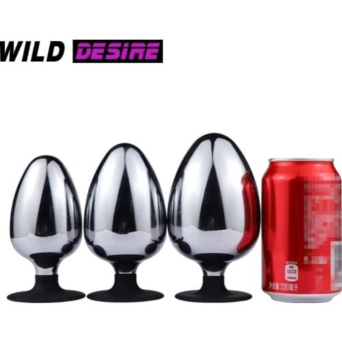 Metal Anal Plug Big Large Super XL Prostate Massager Buttplug Anus Dilator Beads Ball Sex Shop For Couples Sex Lgbt Accessories