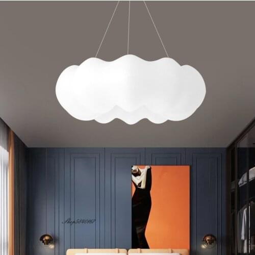 Modern Led Could Lamp Pendant Lights Nordic Designer Hanging Lamps for Living Room Bedroom Cafe Restaurant Suspension Luminaire