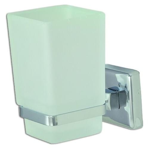 Steel Bathroom Columbine Tooth Brush Holder