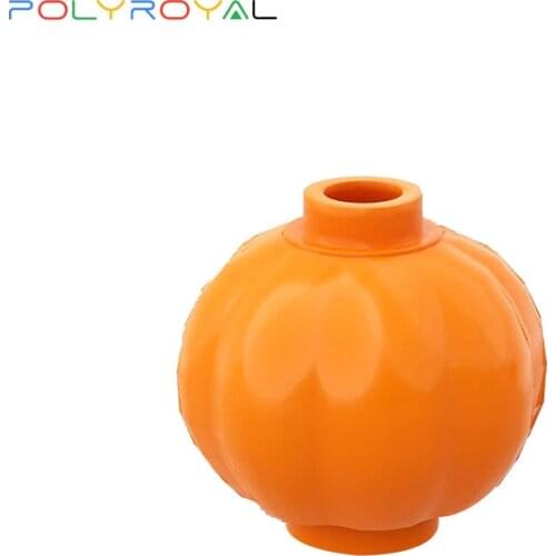 POLYROYAL Building Blocks parts 6267125 Pumpkin Tomato Lantern food 10 PCS MOC Compatible With brands toys for children 51270