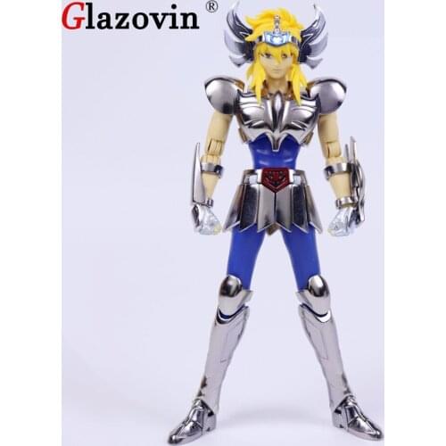 Glazovin Great Toys GT Model Saint Seiya Cloth Myth EX Cygnus Hyoga V1 Safety Cap Helmet Bronze Metal Armor Movable Figures