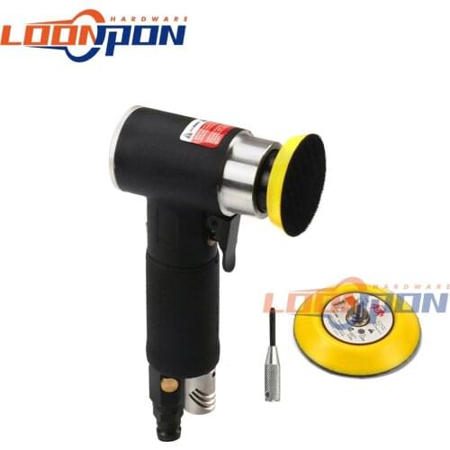 Air Sander Mini Orbital Pneumatic Air Tools 2inch 3inch Buffer Random Dual Action Orbital Polisher Machine for Car Auto Working