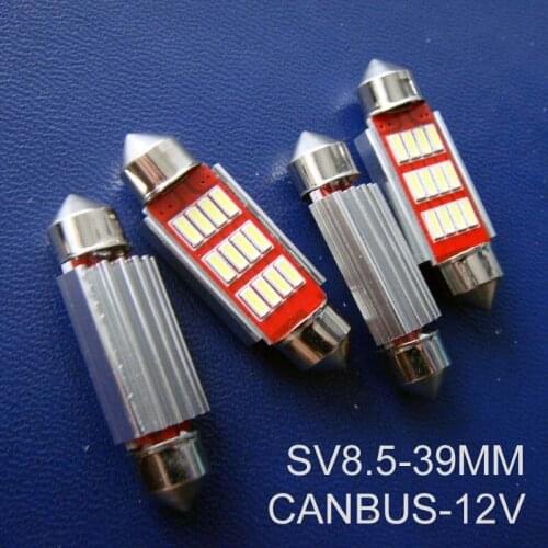 High Quality 39mm Festoon 12V CANBUS LED Car Dome Reading Lights Auto Interior Lamps Super Bright Bulbs free shipping 5pcs/lot