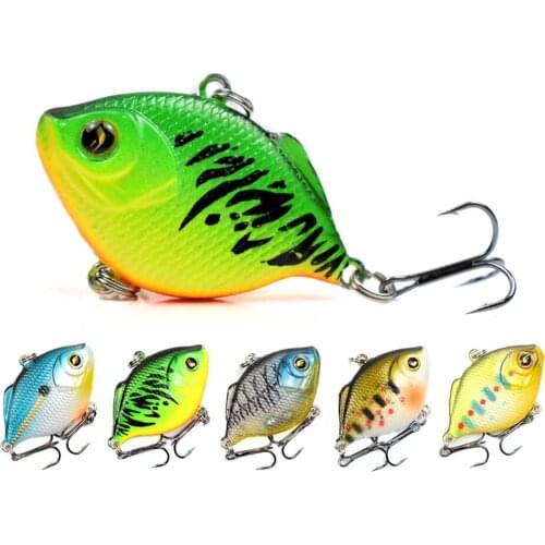 1PCS 40MM 8.5G VIB Crankbait Fishing Lures Wobbler Sinking Artificial Hard Bait Swimbait Japan Vibration Winter Fishing Tackle