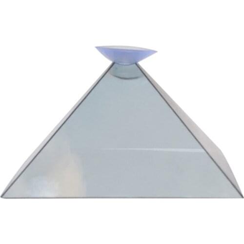 3D Hologram Pyramid Display Projector Video Stand Universal For Smart Mobile Phone PUO88