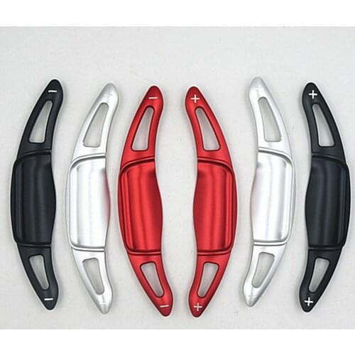 Accessories Shift Shifter Paddle Steering Wheel DSG Modified Paddle Cover For Toyota Camry 2018 2019 Styling Sticker Aluminum