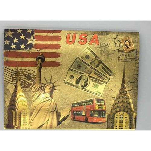 Gold Foil Euro Dollar Money Storage Soft Notes Album Banknote Collection Stamps Book