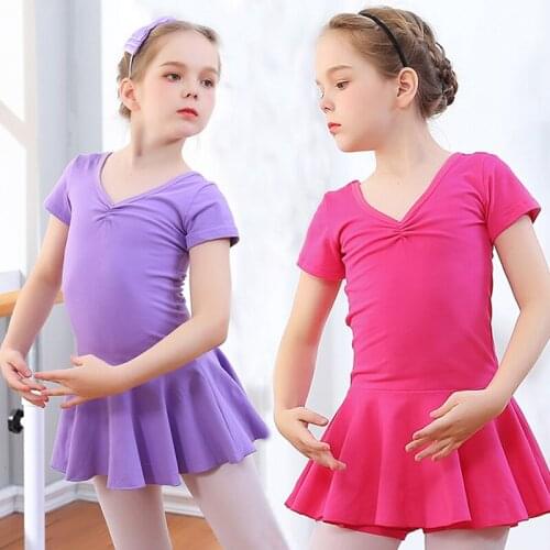 Girls Ballet Dance Dress Tutu Leotard Kids Wear Children Training Ballerina Dancing Costumes Girl Ballerina Gymnastics