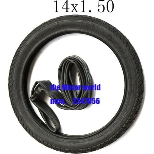 Free shipping Bicycle folding bike tire 40-254 14X1.50 Tyre Inner Tube Bicycle Fitting