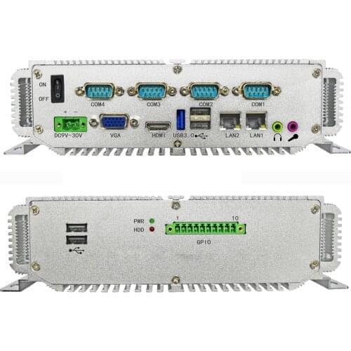 Intel J1900 processor 128GB SSD X86 quad core industrial computers with SIM slot support mini pc