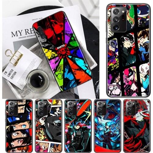 Hot Anime Persona 5 Game For Samsung A72 A52 A02 S A32 A12 A42 A51 A91 A81 A71 A41 A31 A21 S A11 A01 A03 Core UW Phone Case